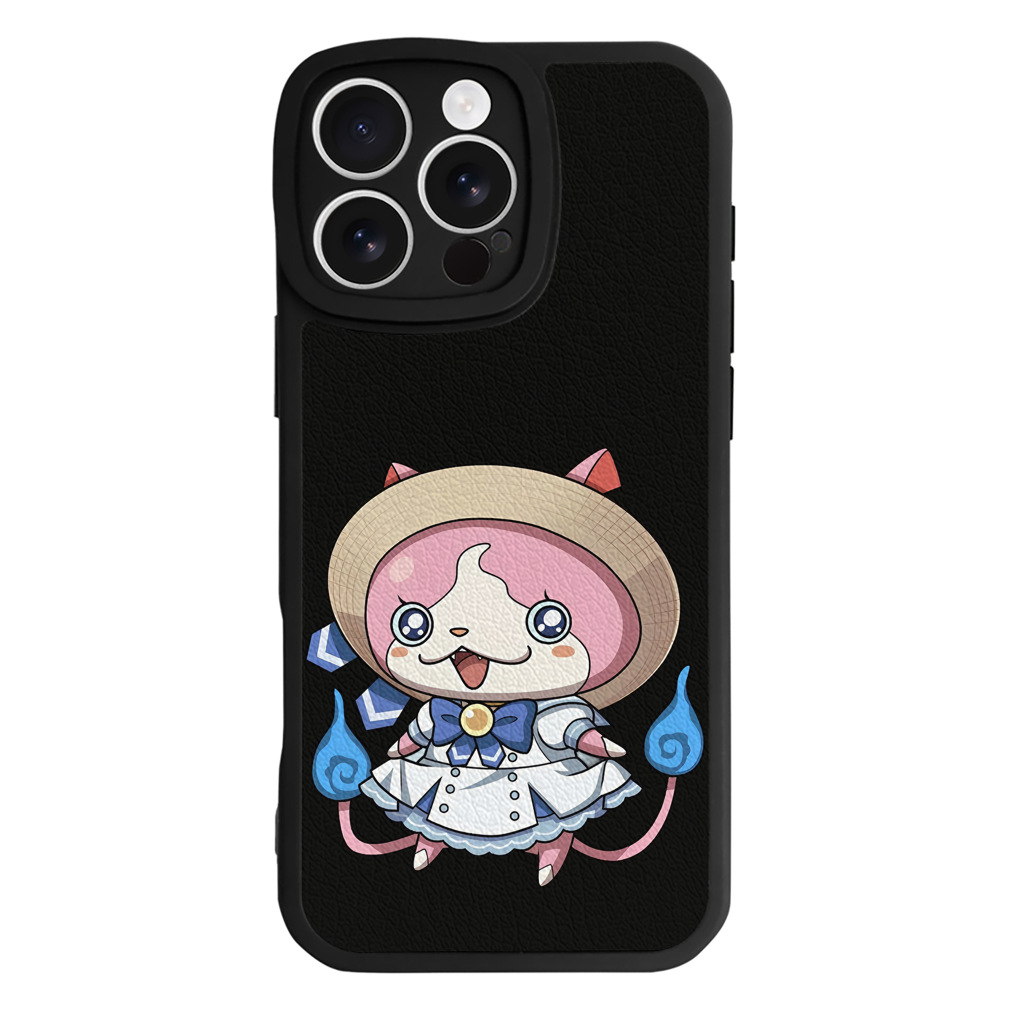 （画像用） 妖怪ウォッチ Yo-kai Watch 【iPhone 16シリーズ対応】シリコンスマホケース（レザー調） 材質：シリコン